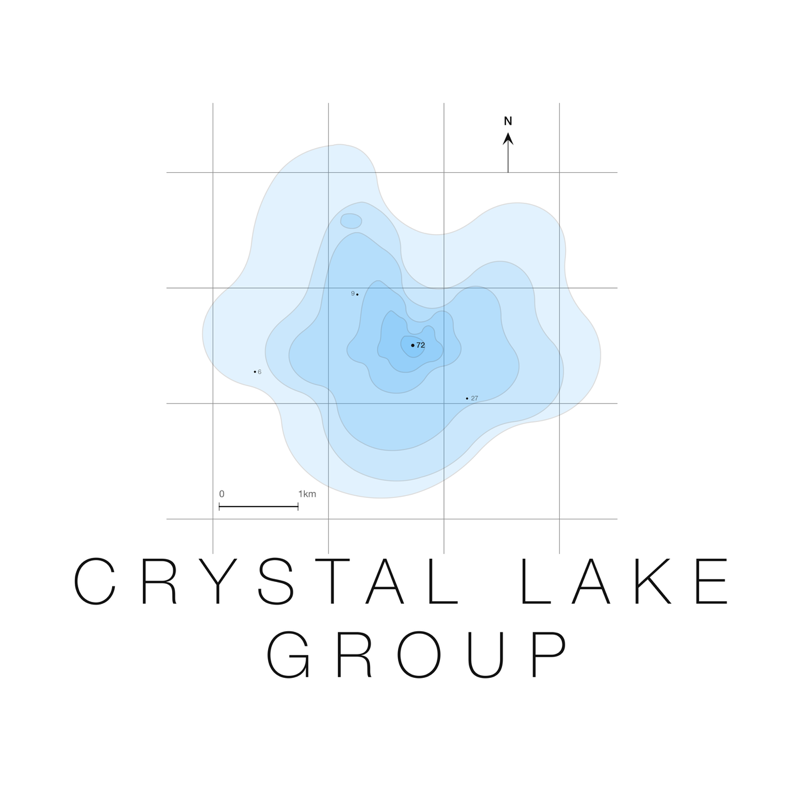 Crystal Lake Group — bathymetric logo